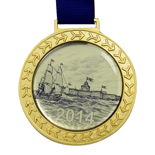 epoxy dome printed medal
