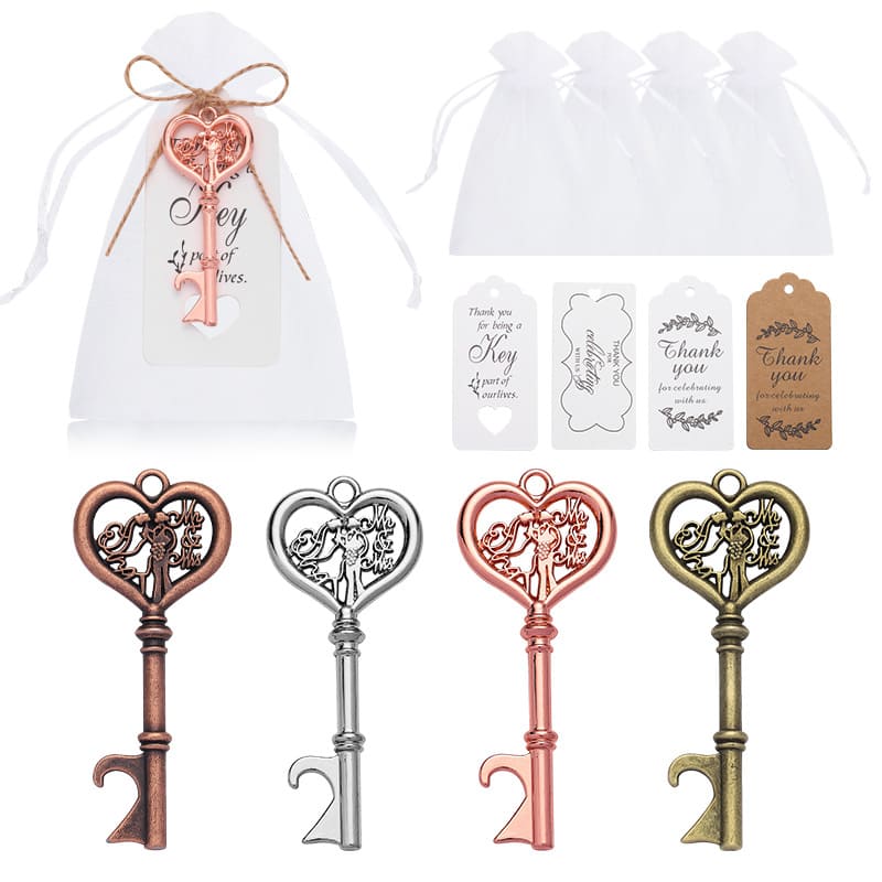 Bulk Engraved Custom Keychains Bottle Opener. Wedding Favors