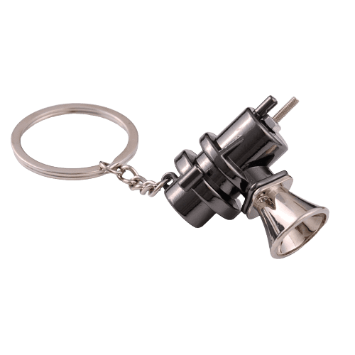 car turbo relief valve metal keychain