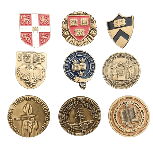 custom school badges
