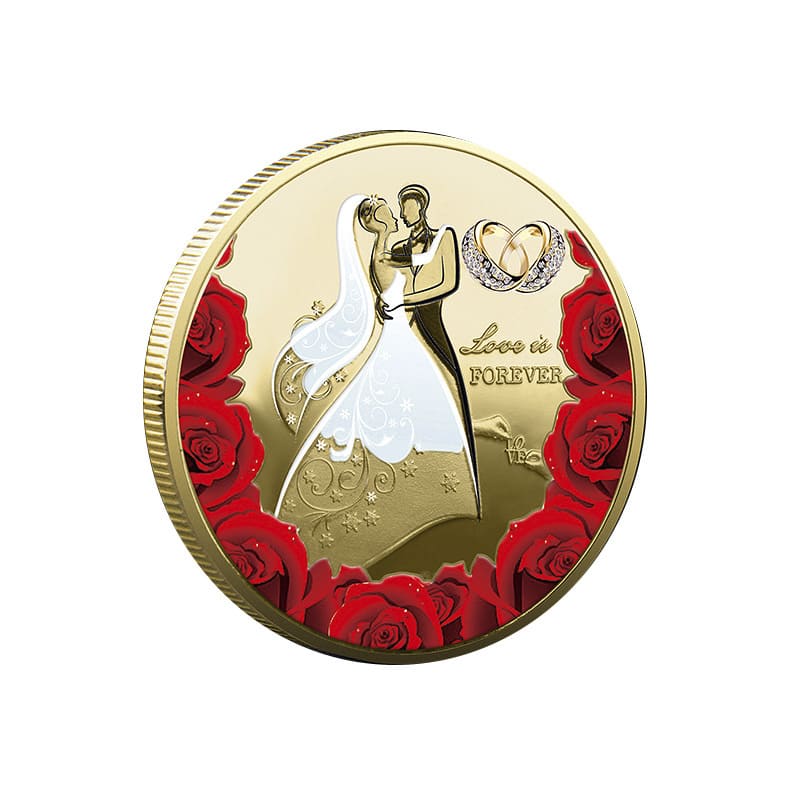 custom wedding coin