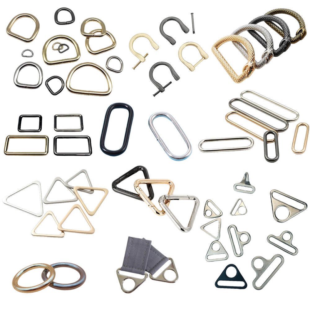 custom metal rings for handbag