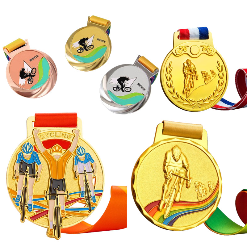 Medals for cycling/bicycle race
