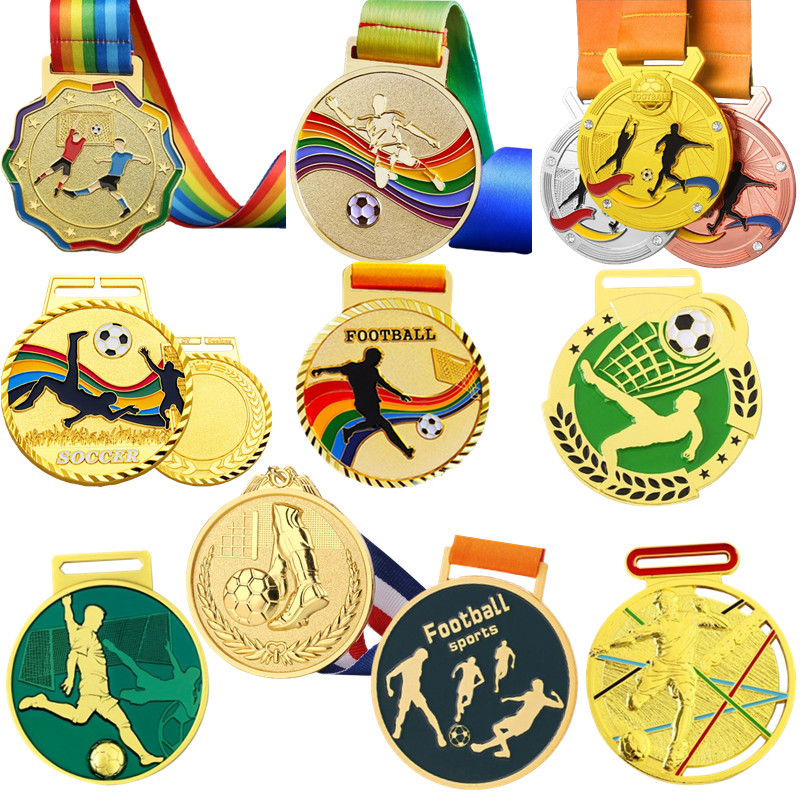 Medals for football soccer