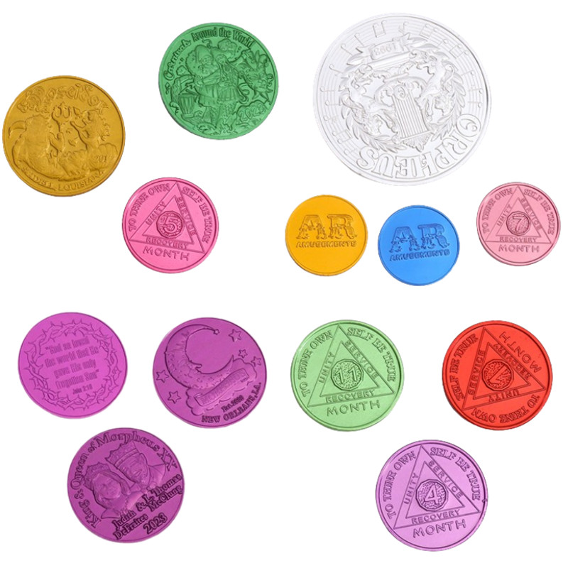 custom aluminum coins