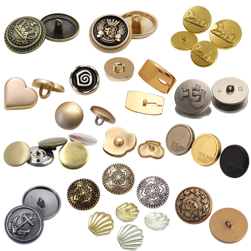 custom metal sewing buttons