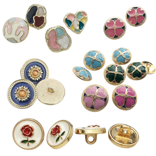 enamel buttons wholesale