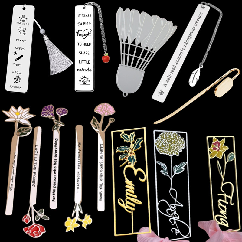 Custom Personalized Metal Bookmarks