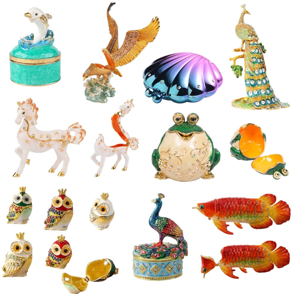 Animal shape jewelry box