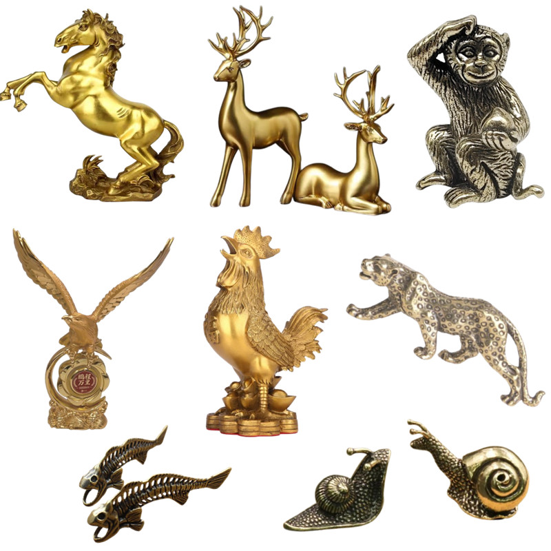 Custom Metal Animal Sculptures Figurines