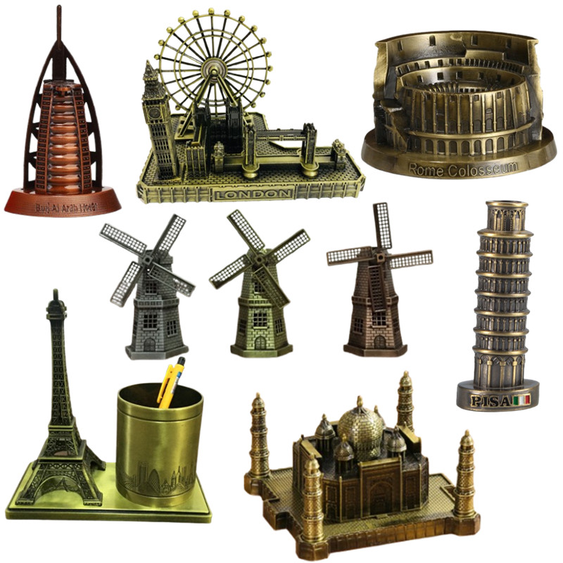 Custom Metal Building Figurines Models