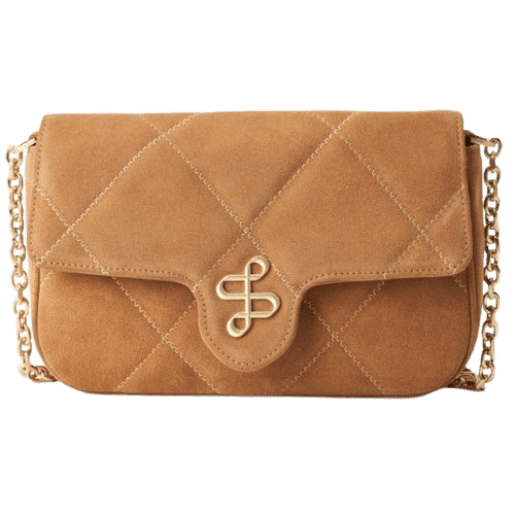 handbags with metal logo