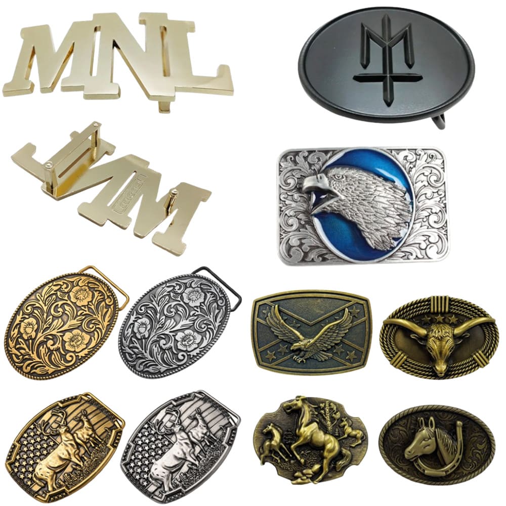 custom metal belt buckles