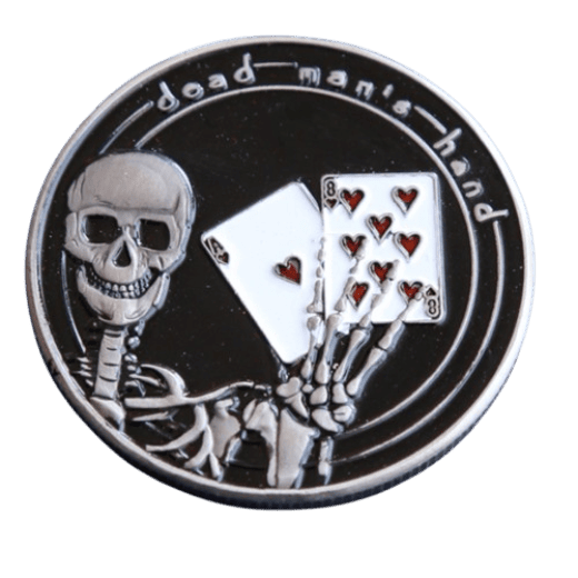 custom metal poker chip