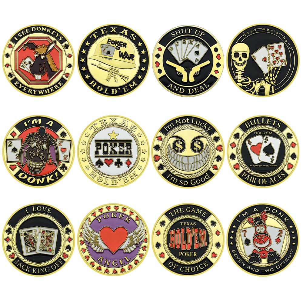 custom metal poker chips