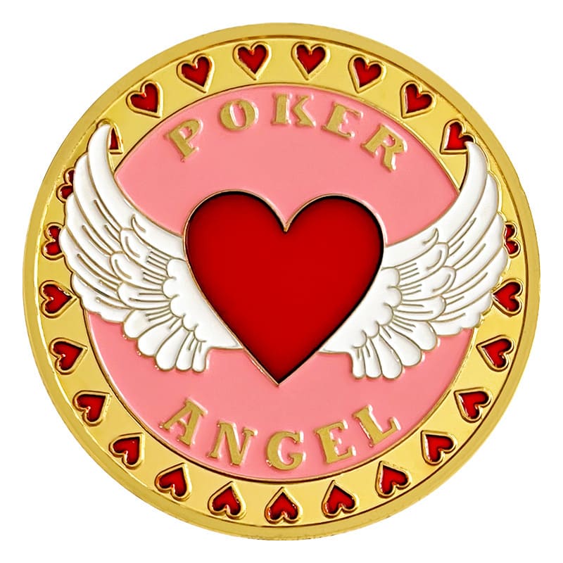 metal poker chip