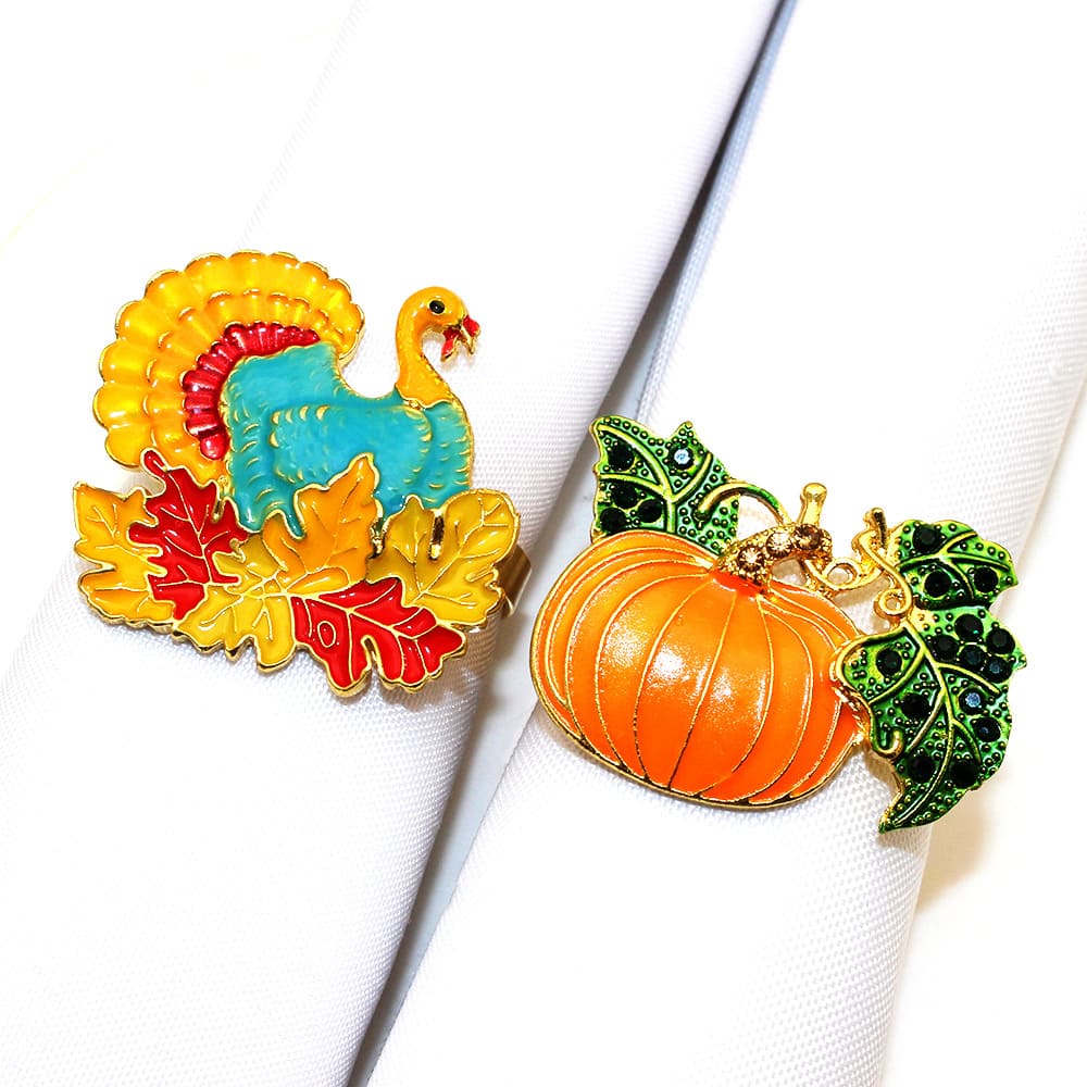wholesale thanksgiving napkin rings
