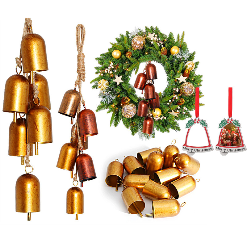 custom christmas bell ornaments