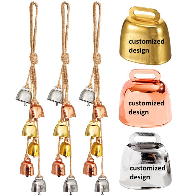 customized chrimstas bell ornaments