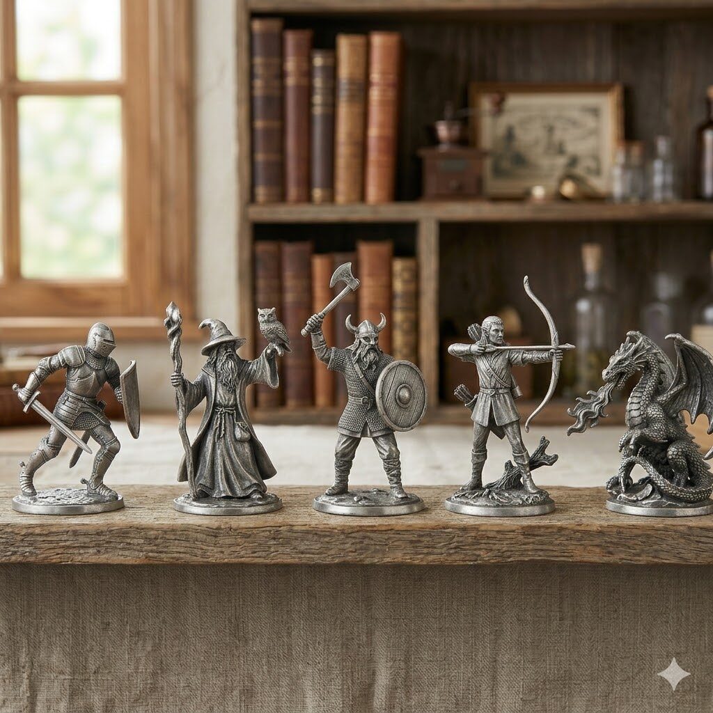 custom pewter figures