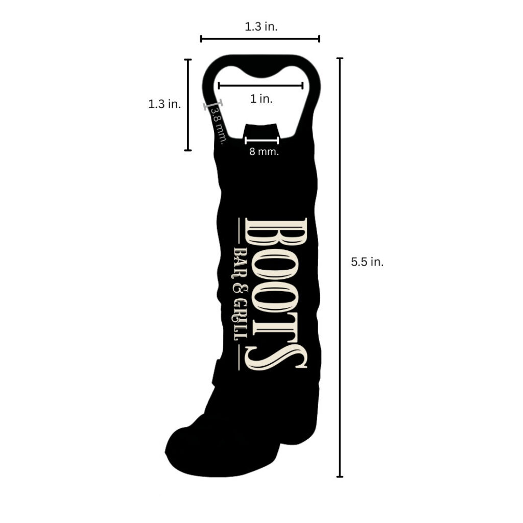 customer design magnetic bottle opener